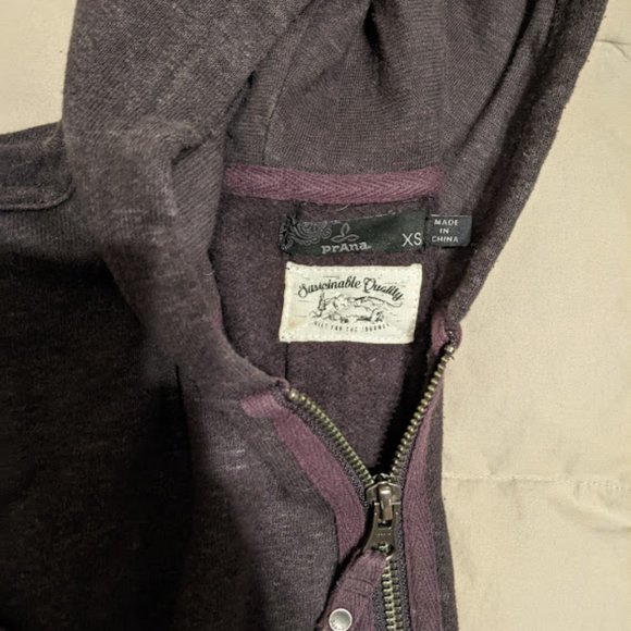 Prana Cozy Up Zip Up Hoodie Jacket - Picture 6 of 6